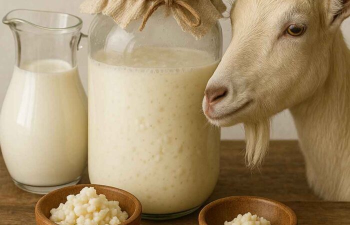 Kefir susu kambing